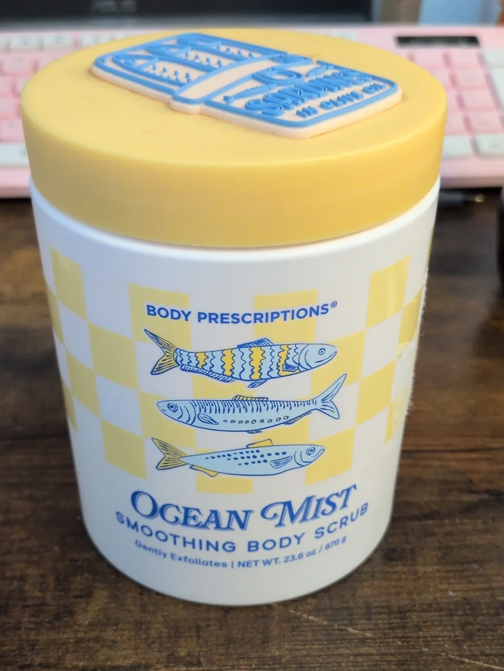 BODY Prescriptions Ocean Mist Smoothing Body Scrub - Gently Exfoliates Sardines